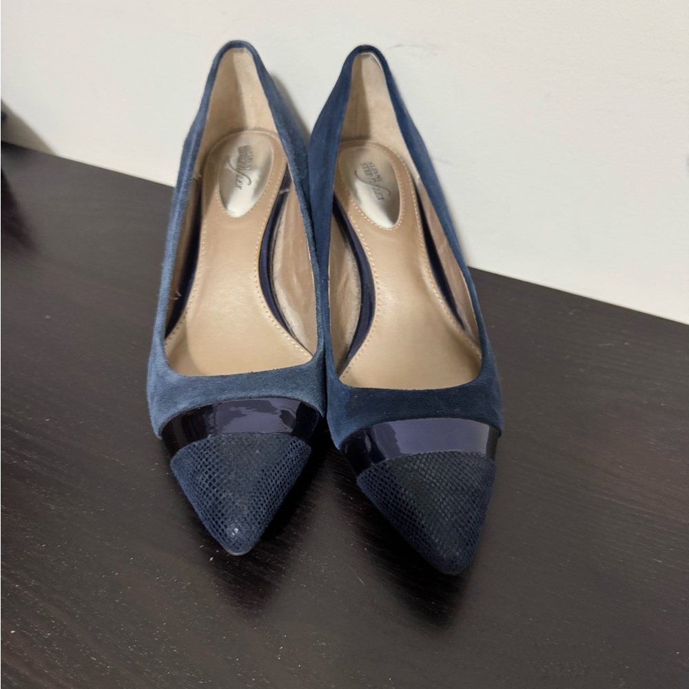 Alfani Blue Heels with Sophisticated Design